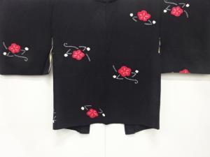 絞り　梅模様　羽織